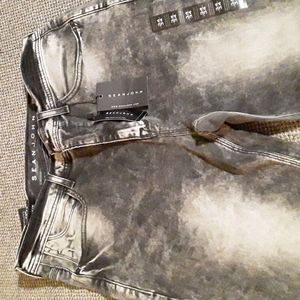 Sean John Athlete Tapered Stretch 34W/34L Cirrus Washed Jeans